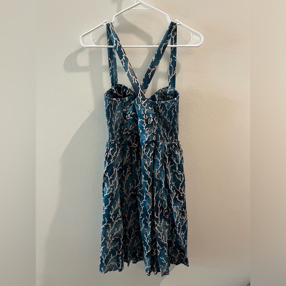 Anthropologie HD in Paris Acropora Dress - Coral Print Retro Pin Up - Size 4 - Picture 3 of 6